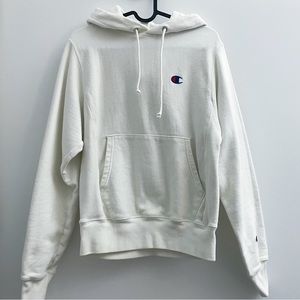 Champion Reverse Weave Hoodie - white